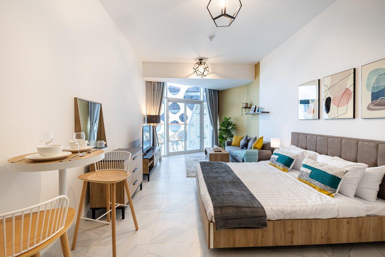 Unlock Waters Edge Apartment Дубай Екстериор снимка