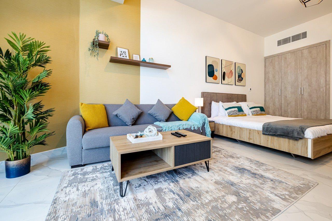 Unlock Waters Edge Apartment Дубай Екстериор снимка