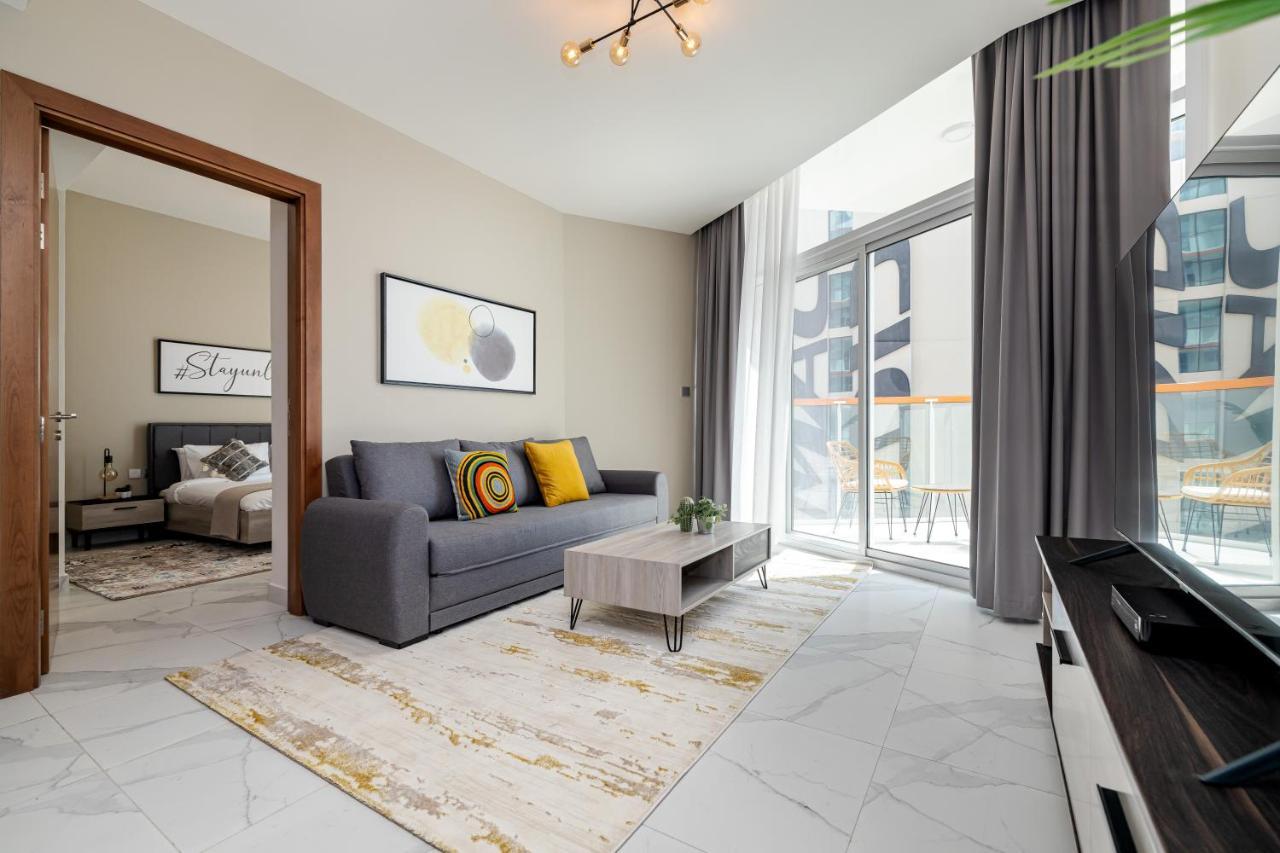 Unlock Waters Edge Apartment Дубай Екстериор снимка