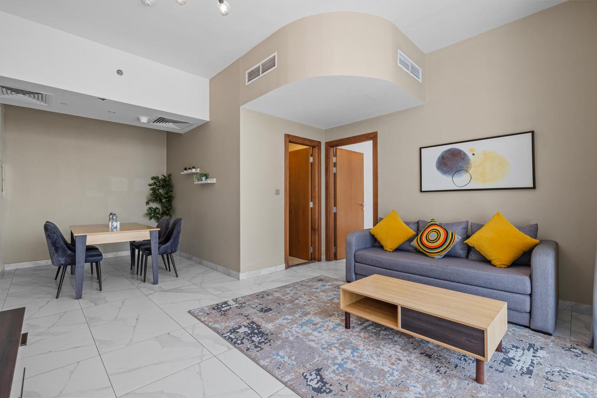 Unlock Waters Edge Apartment Дубай Екстериор снимка