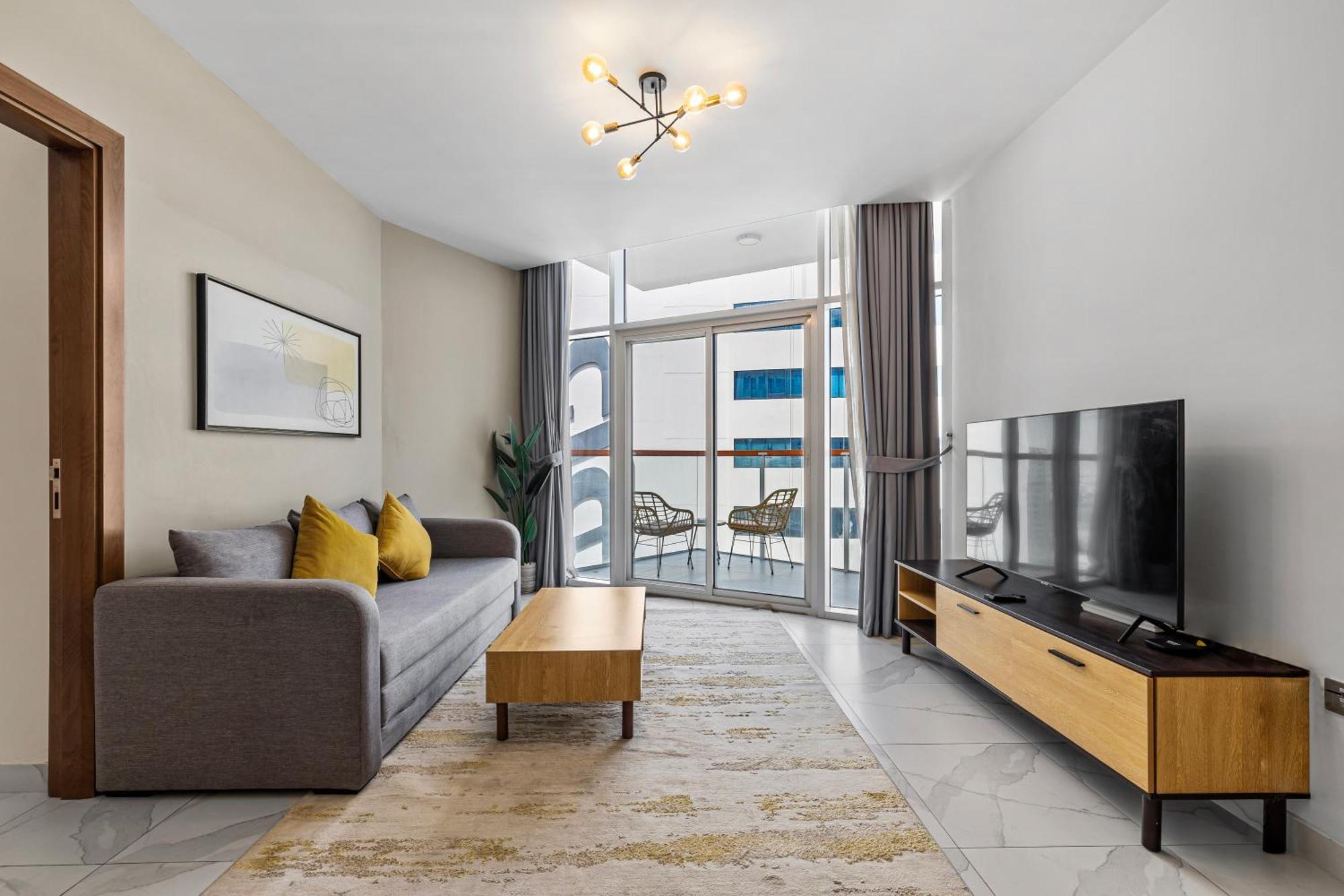Unlock Waters Edge Apartment Дубай Екстериор снимка