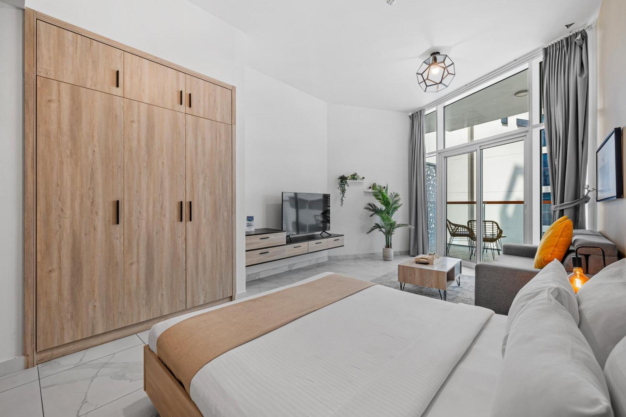 Unlock Waters Edge Apartment Дубай Екстериор снимка
