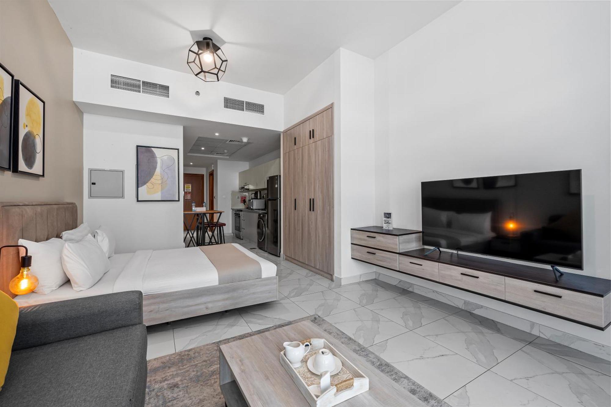 Unlock Waters Edge Apartment Дубай Екстериор снимка
